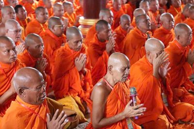 500 vị chư tăng trong lễ đặt bát cúng dường đặc sắc ở Cần Thơ
