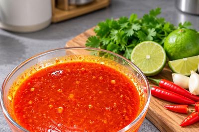 Cách làm nước xốt Thái chuẩn vị, trộn gỏi, chấm gì cũng ngon