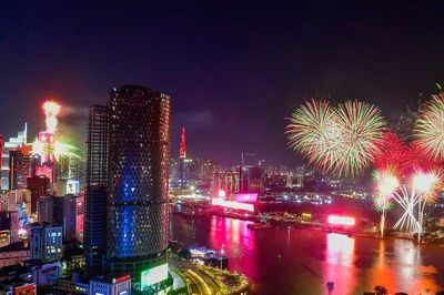 TPHCM bắn pháo hoa, chiếu 3D Mapping mừng Ngày Văn hóa Việt Nam 24/11