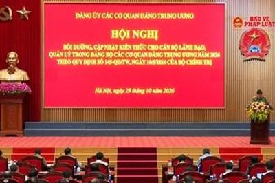 Bồi dưỡng, cập nhật kiến thức cho cán bộ lãnh đạo, quản lý các cơ quan Đảng Trung ương