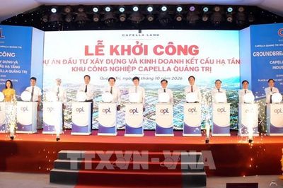 Khởi công Khu công nghiệp Capella Quảng Trị quy mô hơn 220 ha