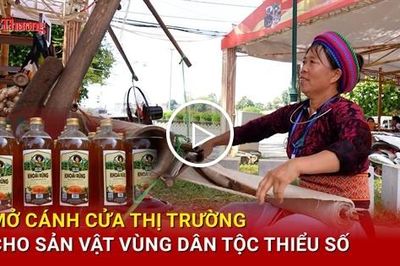 Mở cánh cửa thị trường cho sản vật vùng dân tộc thiểu số