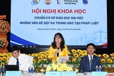 Đào tạo luật gắn tuyển sinh với nâng cao chuẩn chất lượng đại học