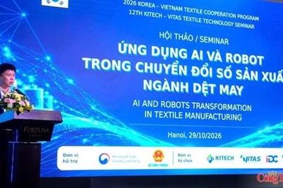 Đưa AI, robot vào sản xuất: Ngành dệt may đứng trước cơ hội bứt phá