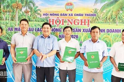 Châu Thành lập câu lạc bộ kết nối 30 nông dân sản xuất, kinh doanh giỏi