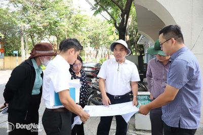 Đẩy nhanh tiến độ dự án mở rộng đường kết nối khu vực trung tâm phường Trấn Biên