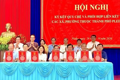 7 phường, xã liên kết phát triển không gian đô thị Pleiku