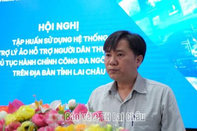 Tập huấn sử dụng hệ thống trợ lý ảo AI hỗ trợ giải quyết thủ tục hành chính