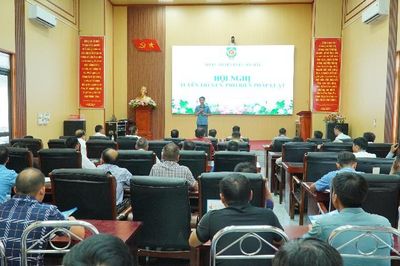 Pu Sam Cáp tuyên truyền phổ biến pháp luật cho 150 người dân