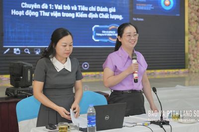 Hơn 220 cán bộ, giáo viên được bồi dưỡng công tác thư viện