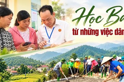 Học Bác từ những việc dân cần
