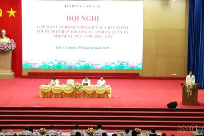 Tỉnh ủy Lào Cai gặp mặt cán bộ trong diện quy hoạch các chức danh thuộc Ban Thường vụ Tỉnh ủy quản lý