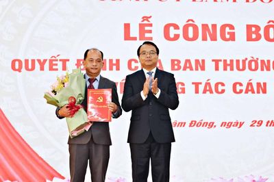 Đồng chí Trương Trung Thắng giữ chức Phó Bí thư Đảng ủy phường Xuân Trường - Đà Lạt