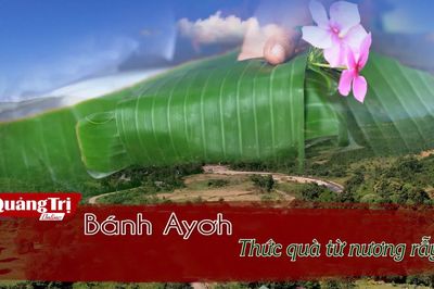 Bánh Ayơh-Thức quà từ nương rẫy