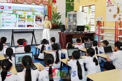 Chuyển đổi số trong giáo dục tiểu học