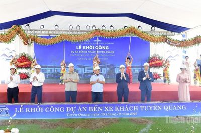 Khởi công Dự án Bến xe khách Tuyên Quang