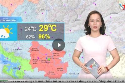 Dự báo thời tiết Thái Nguyên đêm 29-10 và ngày 30-10