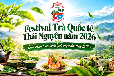 Thái Nguyên trình diễn 30 món ăn sáng tạo từ nguyên liệu trà