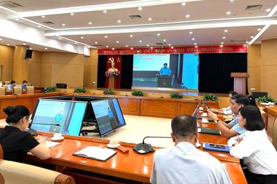 Bộ Xây dựng kết nối trực tuyến Hội nghị hướng dẫn đánh giá phòng, chống tham nhũng