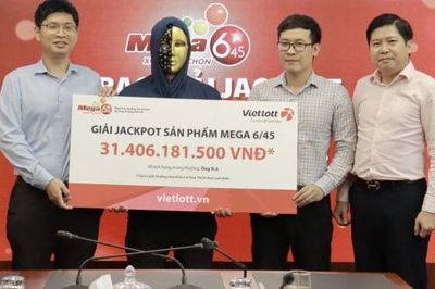 Người đàn ông Hải Phòng trúng Vietlott hơn 31 tỷ đồng