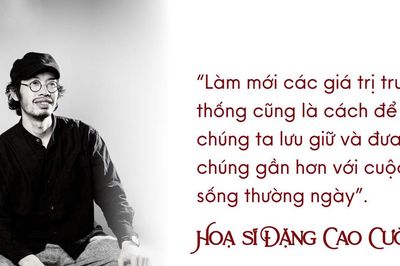Người họa sĩ trẻ đam mê với các sản phẩm sơn mài và nỗi lo 'mai một' nghề truyền thống