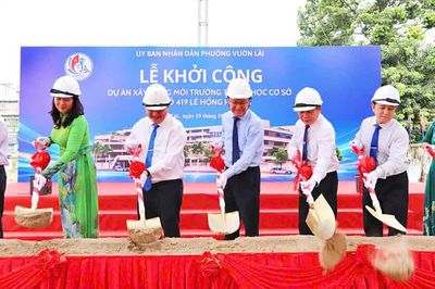 Thành phố Hồ Chí Minh xây thêm trường trung học cơ sở chất lượng cao kinh phí gần 300 tỷ đồng