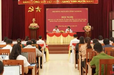 Bí thư Tỉnh ủy, Chủ tịch HĐND tỉnh Phan Thăng An tiếp xúc cử tri 3 xã Thông Nông, Cần Yên, Thanh Long
