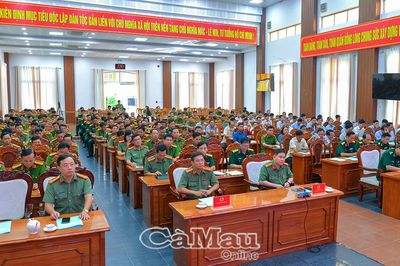 Bồi dưỡng, nâng cao khả năng xử lý tình huống an ninh, trật tự