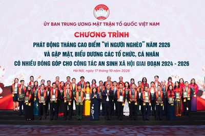 Gần 367 tỷ đồng được ủng hộ trong chương trình phát động 'Tháng cao điểm vì người nghèo' năm 2026