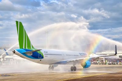 Bamboo Airways khai trương đường băng số 2 sân bay Phù Cát