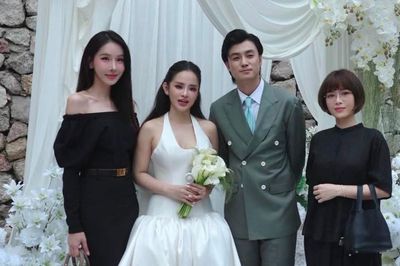 Lễ cưới của Vương Anh và vợ hơn 5 tuổi