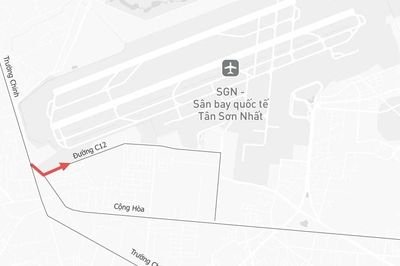 Từ 30.10, điều chỉnh lưu thông nhiều tuyến đường quanh sân bay Tân Sơn Nhất