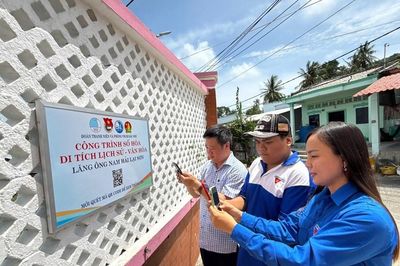 Kiên Hải số hóa di tích Lăng Ông Nam Hải, lan tỏa giá trị văn hóa biển đảo