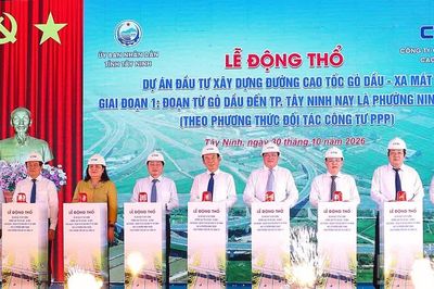 Tây Ninh động thổ cao tốc Gò Dầu-Xa Mát với mức đầu tư hơn 10.279 tỷ đồng