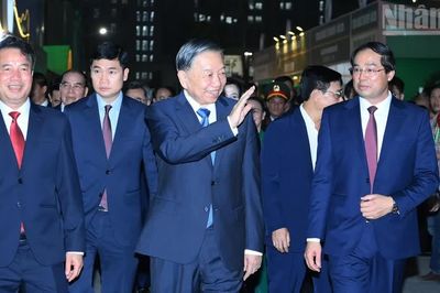 [Ảnh] Tổng Bí thư, Chủ tịch nước Tô Lâm dự Lễ kỷ niệm 195 năm Ngày thành lập tỉnh Thái Nguyên