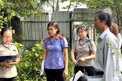 Viện Kiểm sát khu vực 2 phối hợp bàn giao hơn 2.800 m2 đất công