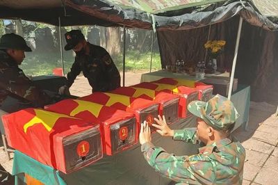 Phát hiện nhiều hài cốt liệt sĩ cùng di vật ở Lâm Đồng