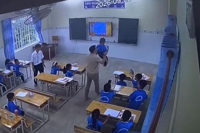 Thầy giáo nước ngoài tát, túm cổ học sinh lớp 2: Trường Việt – Hoa tạm ngưng liên kết dạy tiếng Anh