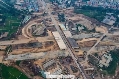 Diện mạo nút giao Vành đai 4 cửa ngõ Tây Nam Hà Nội
