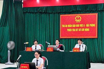 TAND khu vực 6 - Hải Phòng x ét xử lưu động hai vụ án hình sự