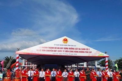 Gia Lai khánh thành đường cất hạ cánh số 2, đón chuyến bay quốc tế