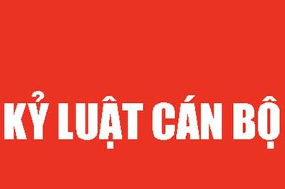 Kỷ luật cảnh cáo nguyên Trưởng Ban Dân vận Tỉnh uỷ Thừa Thiên Huế cũ