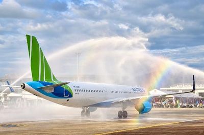 Bamboo Airways khai trương chuyến bay thẳng quốc tế đầu tiên từ Macao xuống sân bay Phù Cát