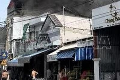 Hỏa hoạn tại khu dân cư ở Châu Đốc, 6 hộ dân thiệt hại về tài sản