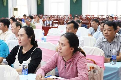 An Biên phổ biến điểm mới Luật Đất đai năm 2024 cho hòa giải viên