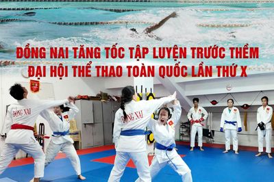 [Video] Đồng Nai tăng tốc tập luyện trước thềm Đại hội Thể thao toàn quốc lần thứ X
