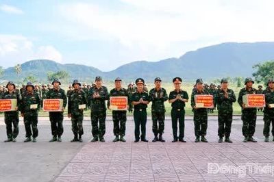 Bộ Chỉ huy Quân sự tỉnh Đồng Tháp: Động viên cán bộ, chiến sĩ Trung đoàn 320 và Trung đoàn 924 tham gia diễn tập