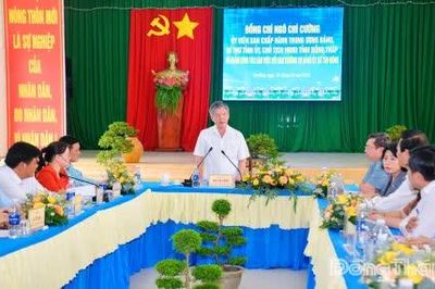 Bí thư Tỉnh ủy Ngô Chí Cường: Tân Đông tập trung tháo gỡ khó khăn, đẩy nhanh xây dựng nông thôn mới