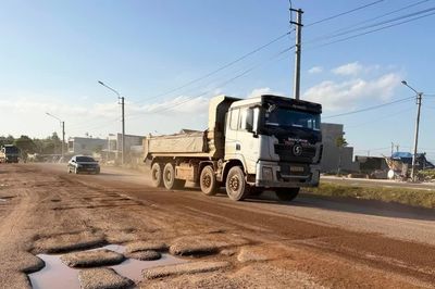 Quốc lộ 19B xuống cấp, tiềm ẩn nguy cơ mất an toàn