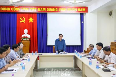 Giám sát tiến độ thực hiện Dự án Khu tái định cư Vĩnh Thái